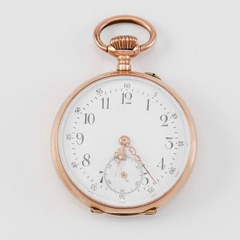FICKUR, 14K guld, 1900-talets första hälft.