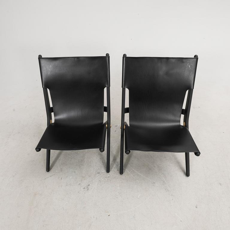 A 2022 easy chair 'Saxe chair' by Mogens Lassen, By Lassen Copenhagen.