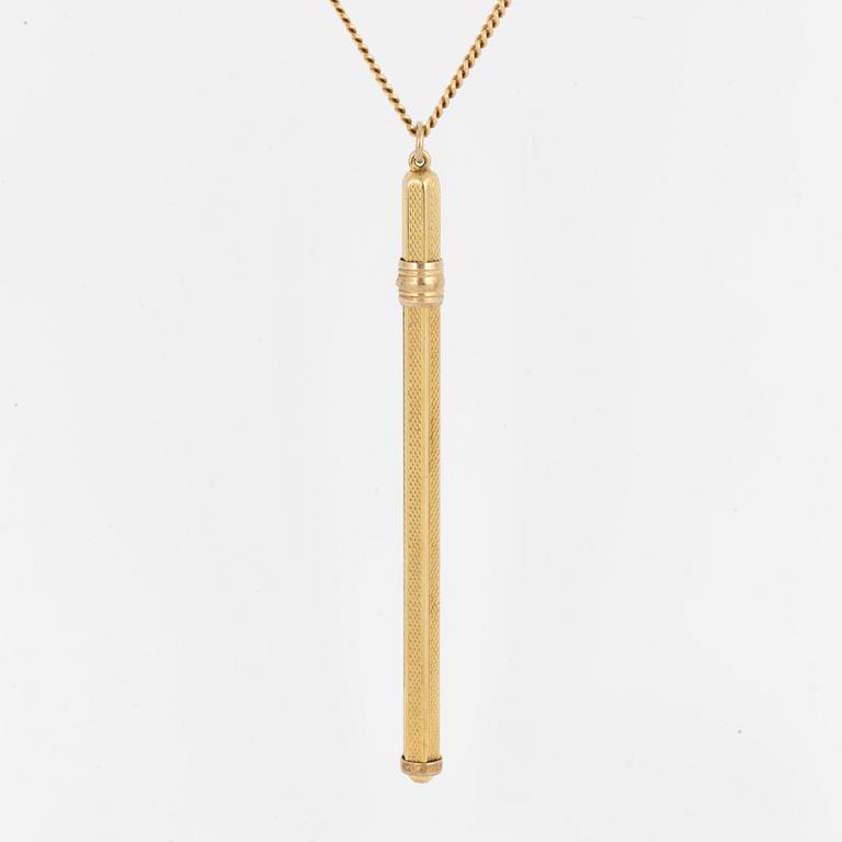 CHAMPAGNE WISK, with chain 18K gold.