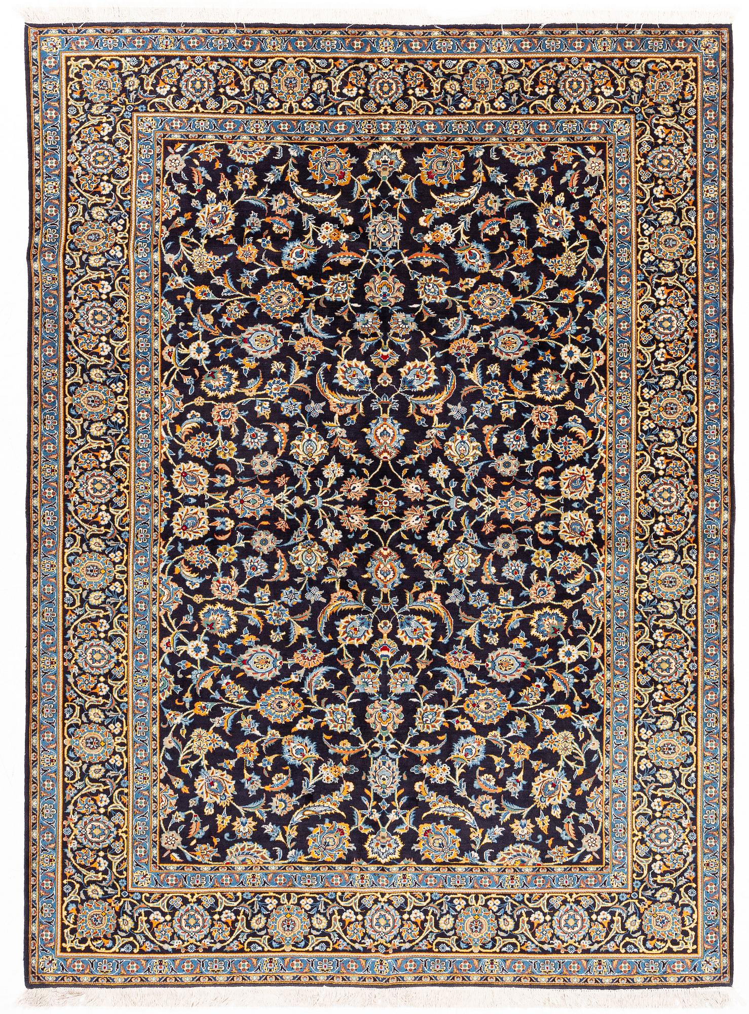 Carpet, Keshan, approx. 340 x 240 cm.