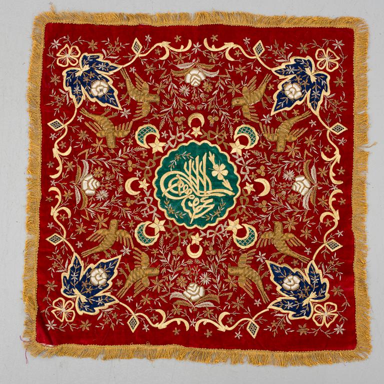 BRODERAD TEXTIL, Turkiet, 1900-tal.