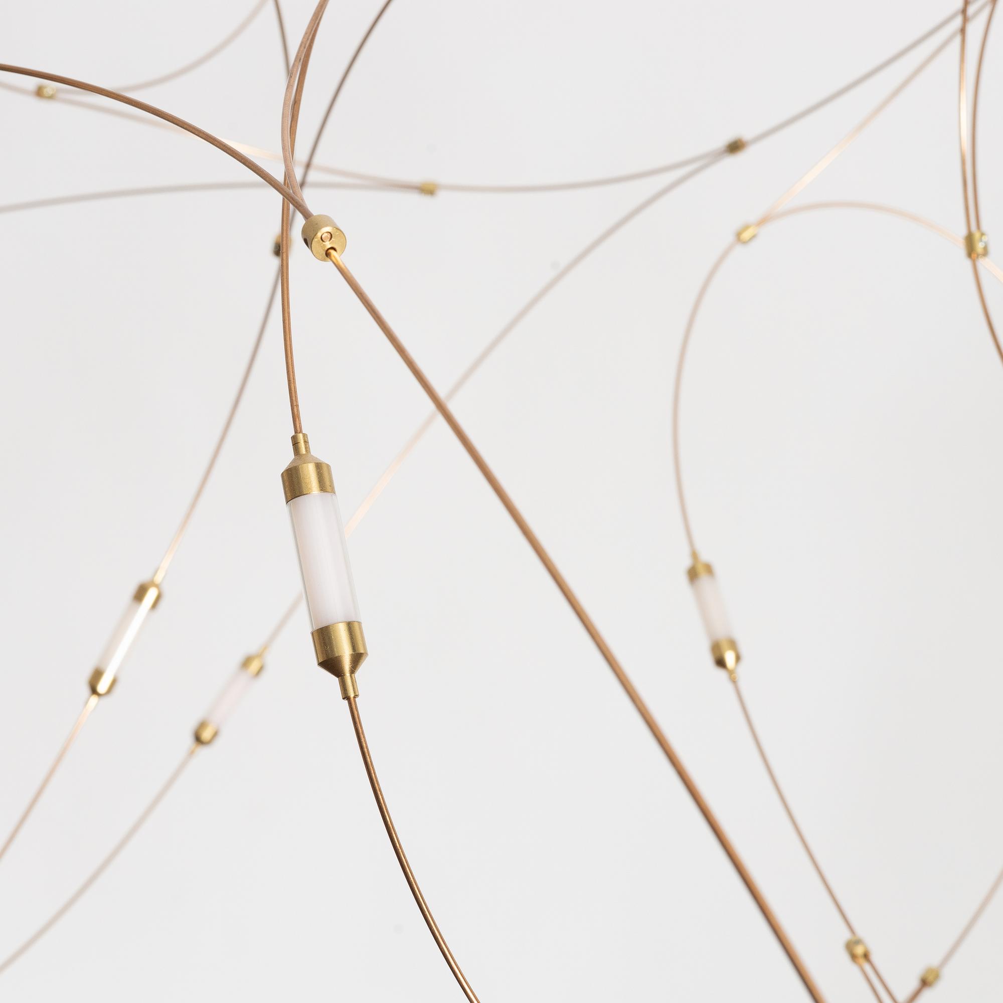 Studio Toer, "a Flock of Light 21" ceiling lamp, Moooi,