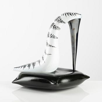 Kjell Engman, a glass sculpture, Kosta Boda, ed. 100.