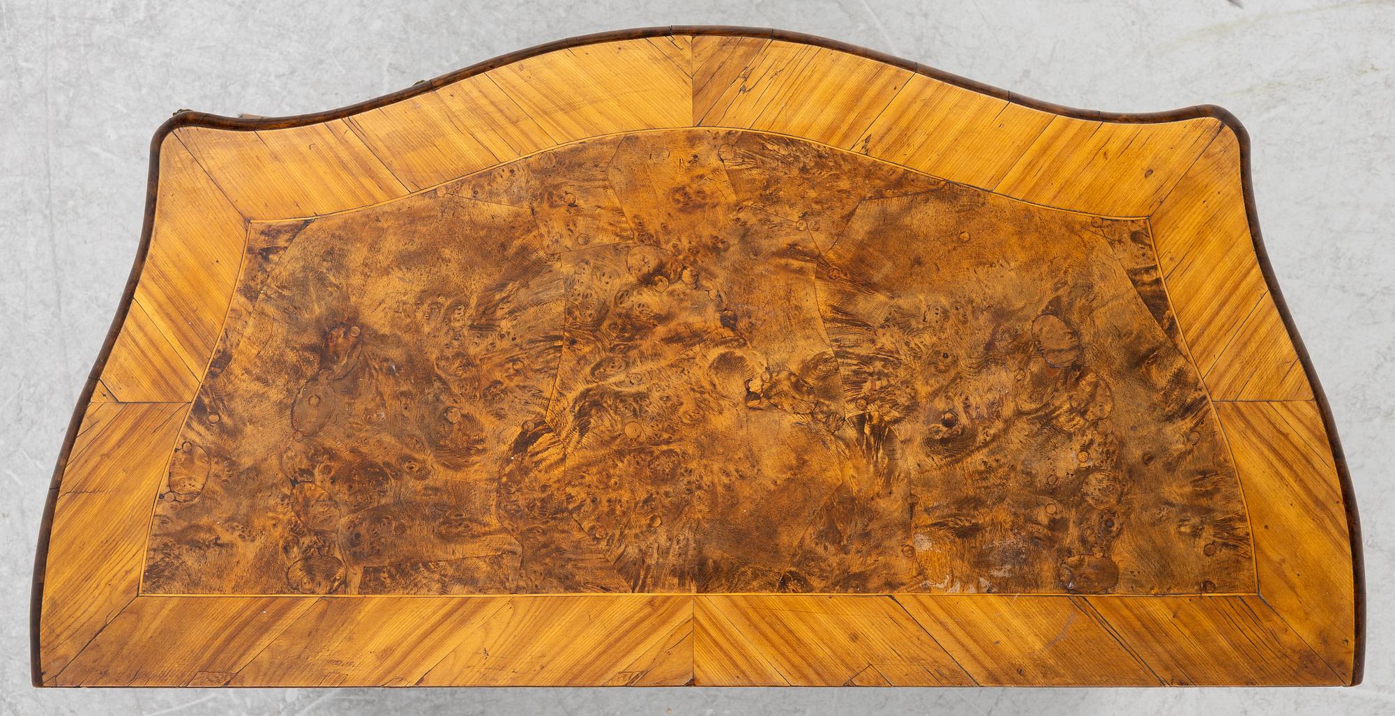 Bureau, attributed to Jacob Sjölin (master in Köping and Kungsör 1767-1785), Rococo.