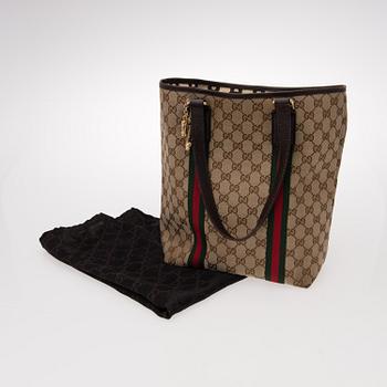 Guccissima Canvas Tote Bag.