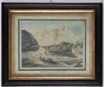 Johan Fredrik Martin, Ten scenes from the waterfalls at Trollhättan, Sweden.