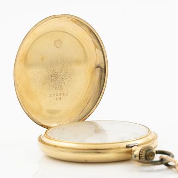 Pocket watch, hunter, 49 mm.