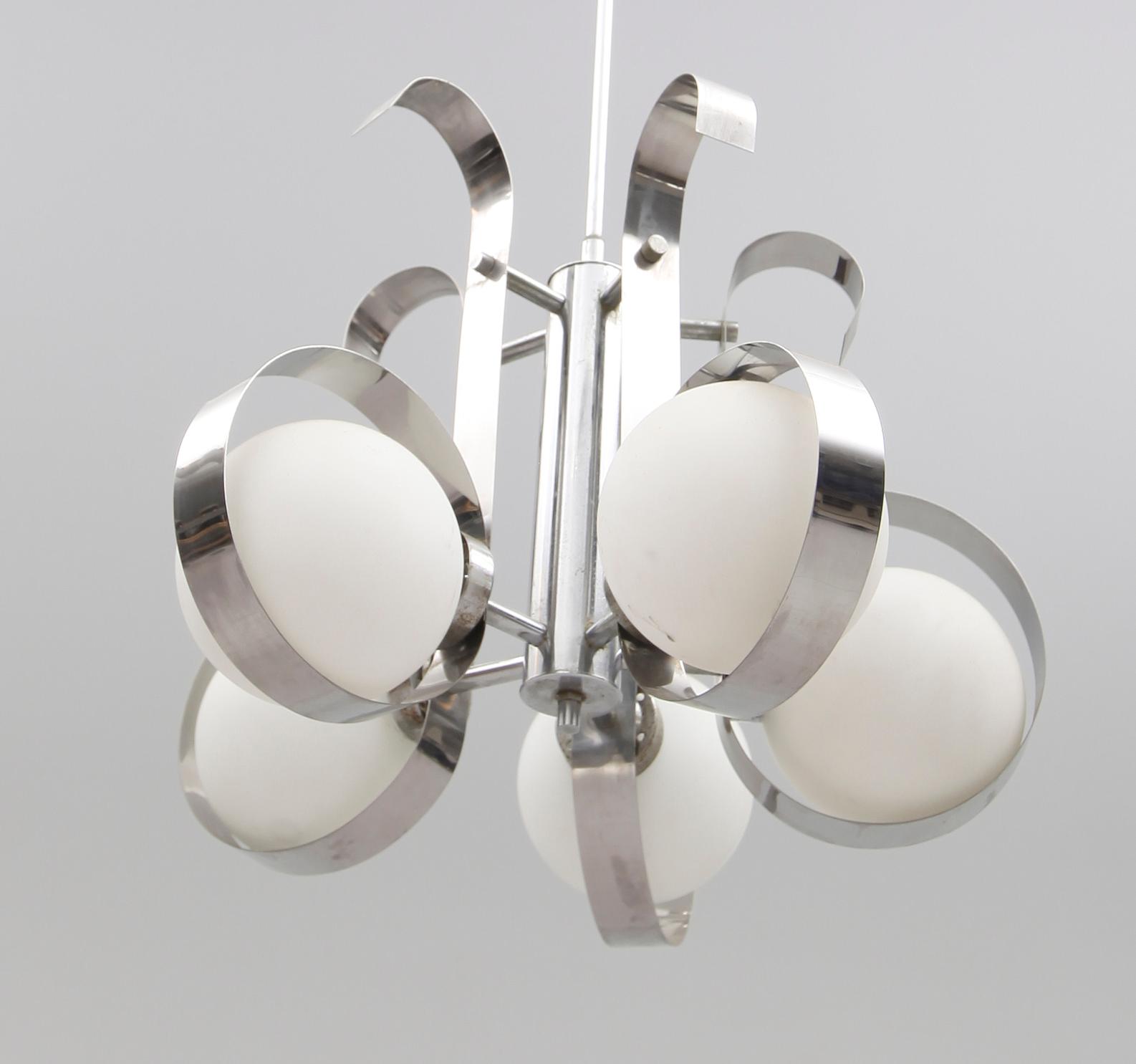 TAKLAMPA, art déco. Höjd 70 cm.