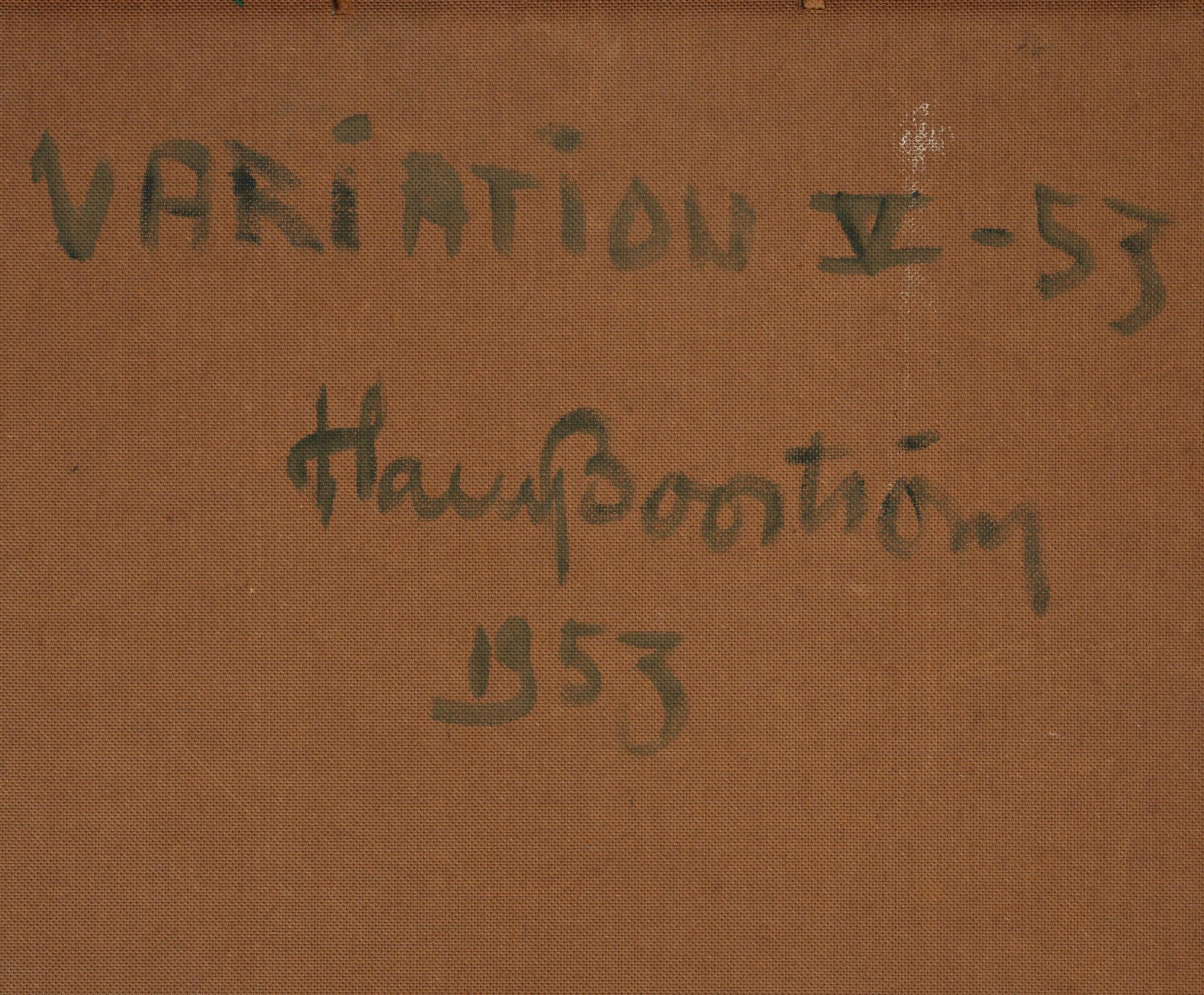 Harry Booström, "Variation V".