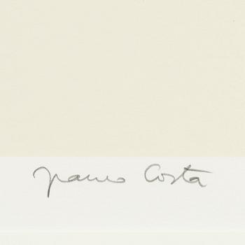 Franco Costa, silkscreen in colours, signed 141/250.