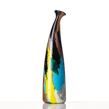 Dino Martens, an "Oriente" glass vase, model no. 5506, Aureliano Toso, Murano, Italy, 1950s-60s.