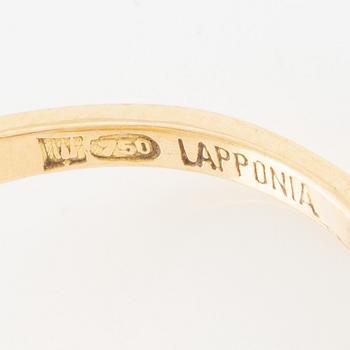Björn Weckström, ring, 18K guld med vattenmelonturmalin, för Lapponia.