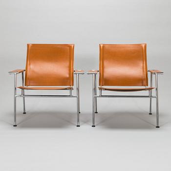 Yrjö Kukkapuro, a pair of 1960s 'Casino' lounge chairs for Lepokalusto Oy.