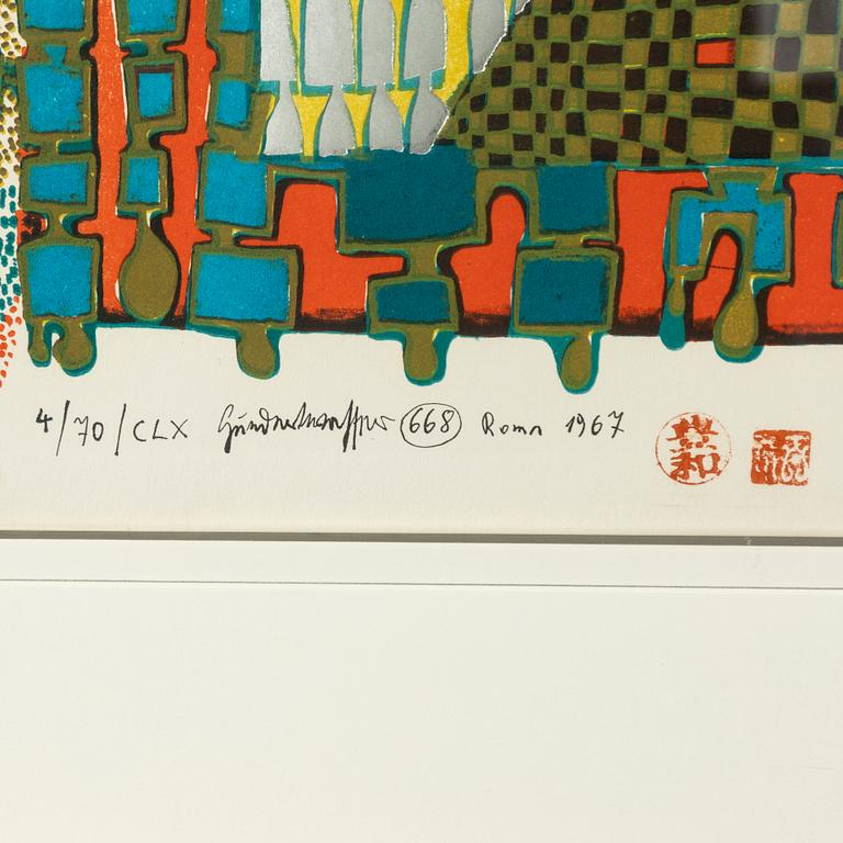 Friedensreich Hundertwasser, "Goodbye from Africa".