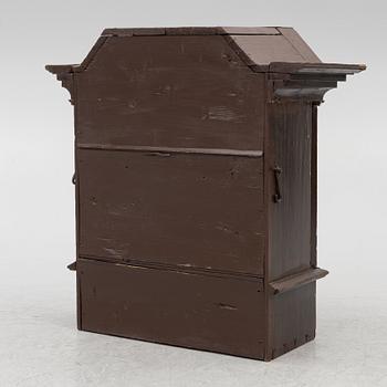 A cabinet, dated 1817.