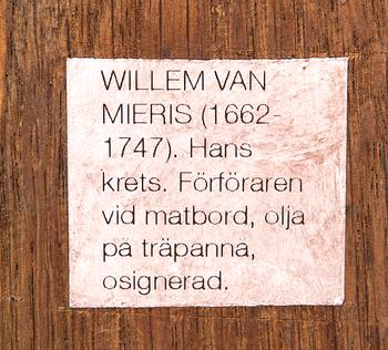 Franz van Mieris, circle of/follower of, The Proposal.