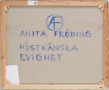 ANITA FRÖDING, olja på duk, monogramsignerad.