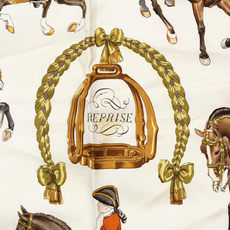 Hermès, a 'Reprise' scarf.