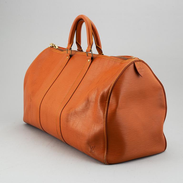 LOUIS VUITTON, 'Keepall Epi 50'.