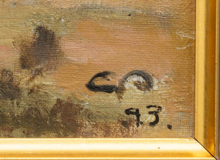 Georg Pauli, "Landskap i aftonstämning".