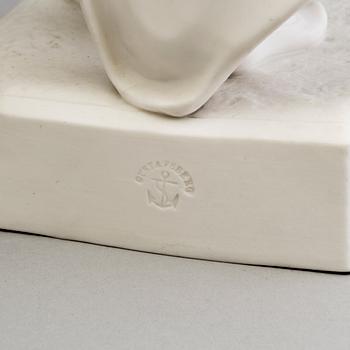 A PAIR OF PARIAN FIGURES, Gustafsberg, 1860/70.