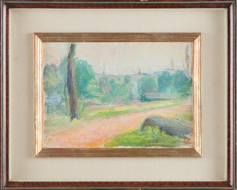 Sigrid Schauman, Park view.