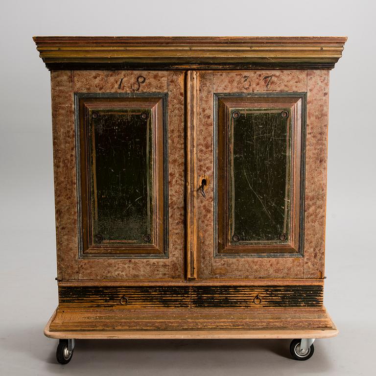 RUSTIC CUPBOARD, Satakunta, Finland, 1837.