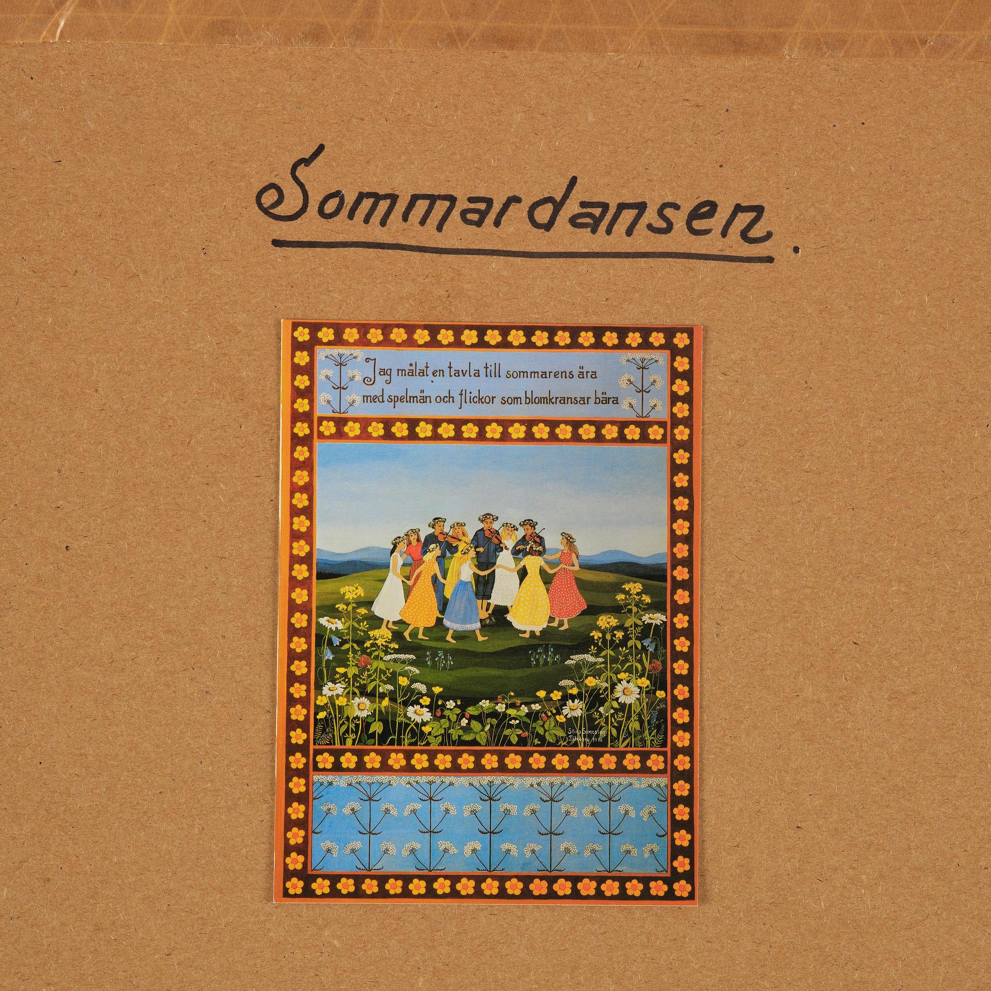 Stina Sunesson, "Sommardansen" (Summer Dance).