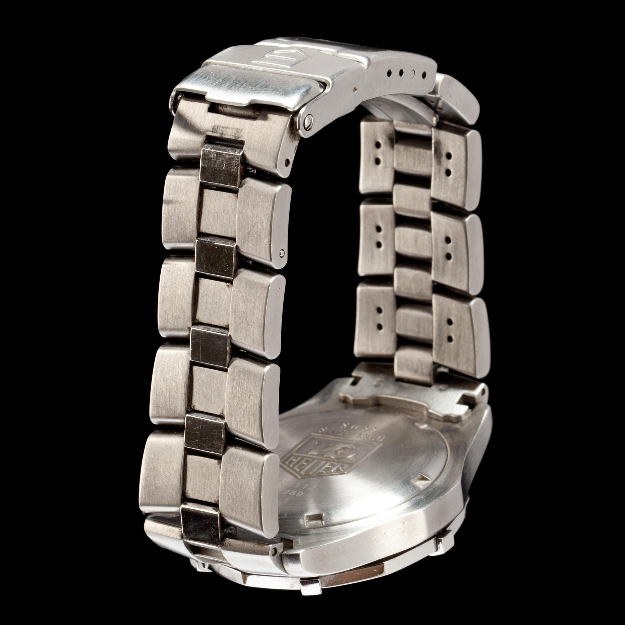 ARMBANDSUR. Tag Heuer professional, stål. WN 1112 ZN 8269.