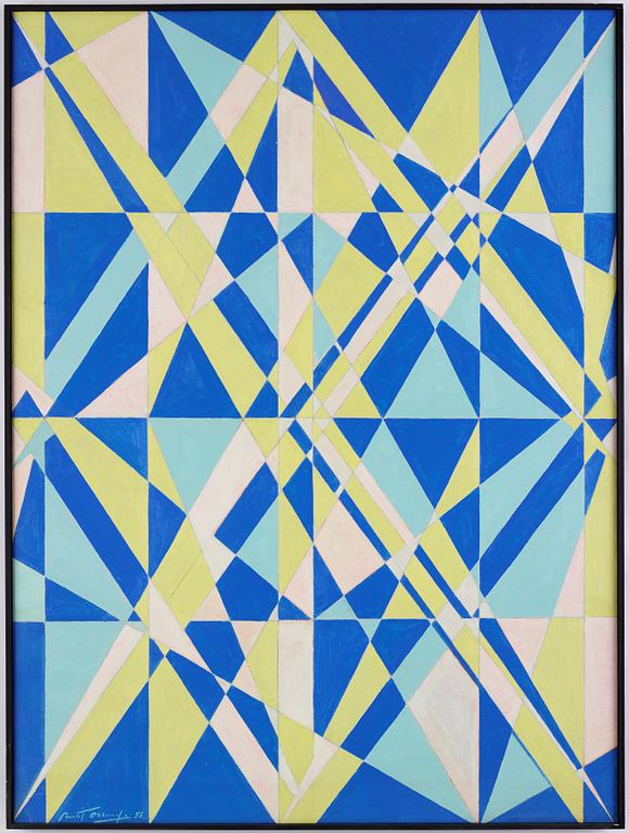 BERTIL ÖHLUND, oil on canvas, signed and dated -56.