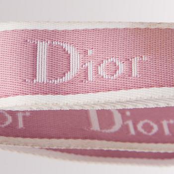 PINK MONOGRAM CANVAS No 1 TROTTER MESSENGER BAG.