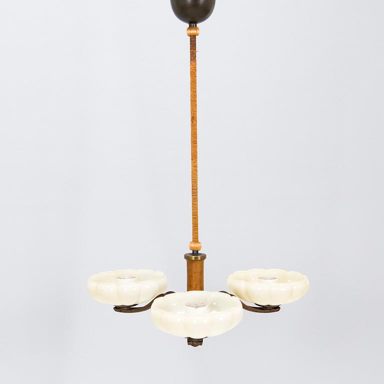 Paavo Tynell, taklampa, modell 1255/3, Taito 1930-tal.