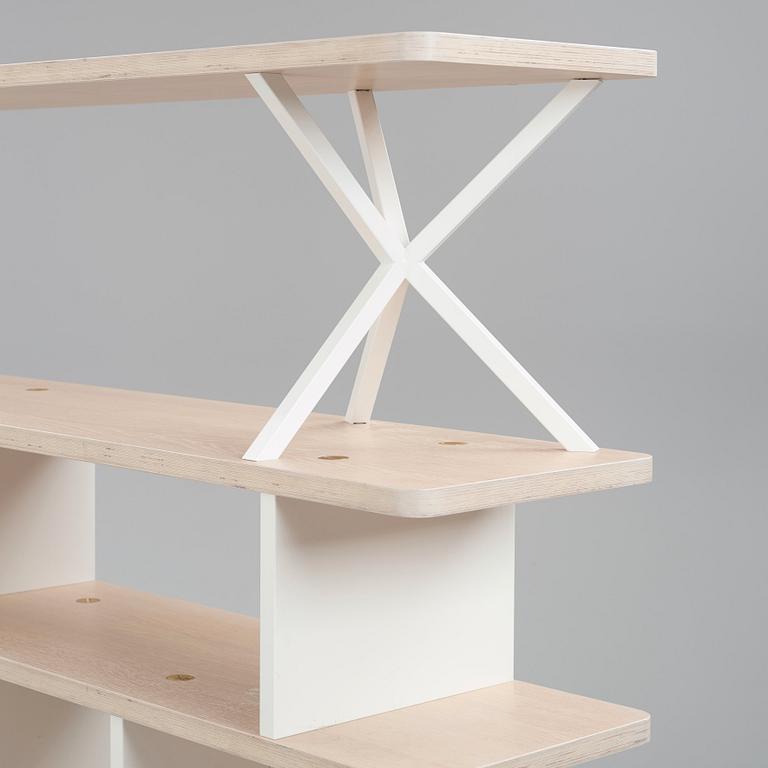 Per Söderberg, bokhylla, specialbeställd "NEB Shelving System", No Early Birds.