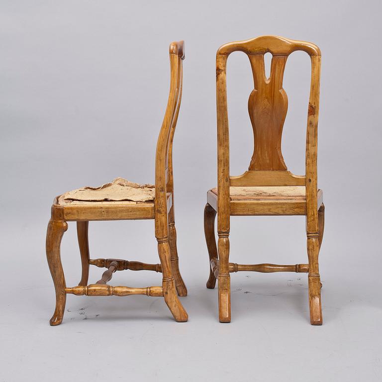 STOLAR, ett par, 1700-talet.