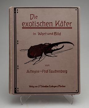 BOK, "Die exotischen Käfer in Wort und Bild" av A. Heyne, Esslingen & München 1908.