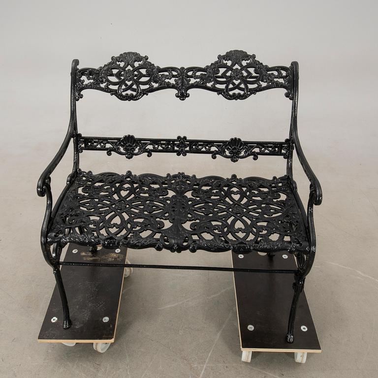 Garden sofa, first half of the 20th century.