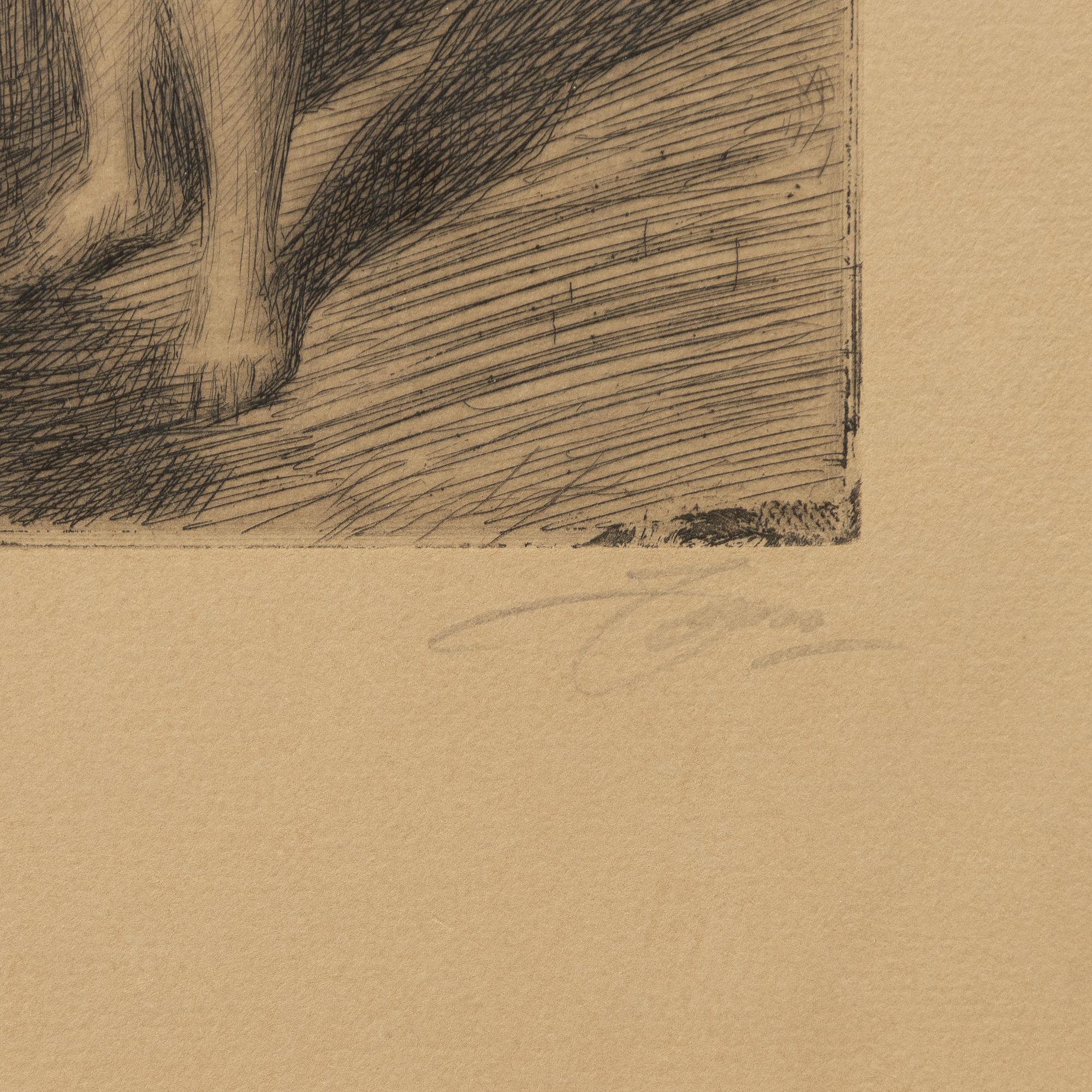 Anders Zorn, "Bärsärk".
