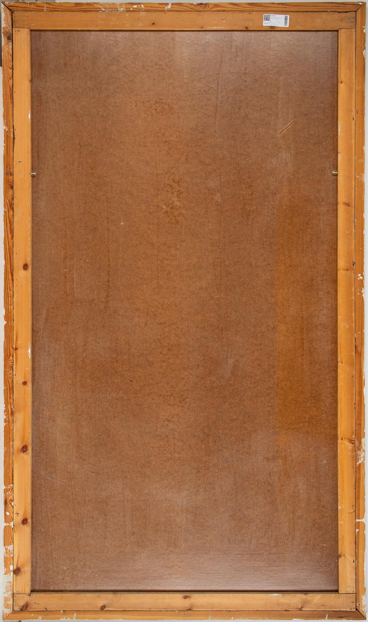 Wall painting, 5, early 19th Century, oil on canvas/panel.