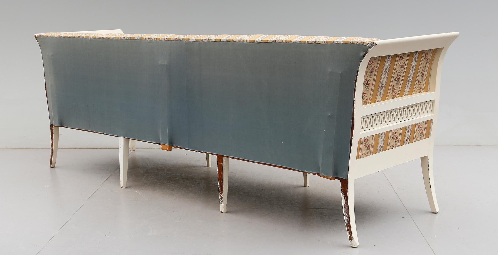 SOFFA, senempire, 1800-talets mitt.