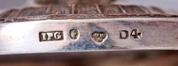 KANNA, silver. Empire, Johan Petter Grönwall, 1834. Ca 236 gr.