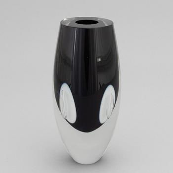 Timo Sarpaneva, a 'Claritas' glass vase, Iittala, Finland, 1985.