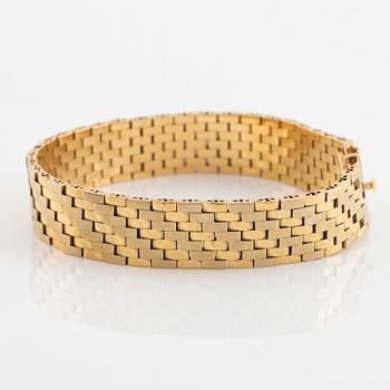 18K gold bracelet, Portugal.