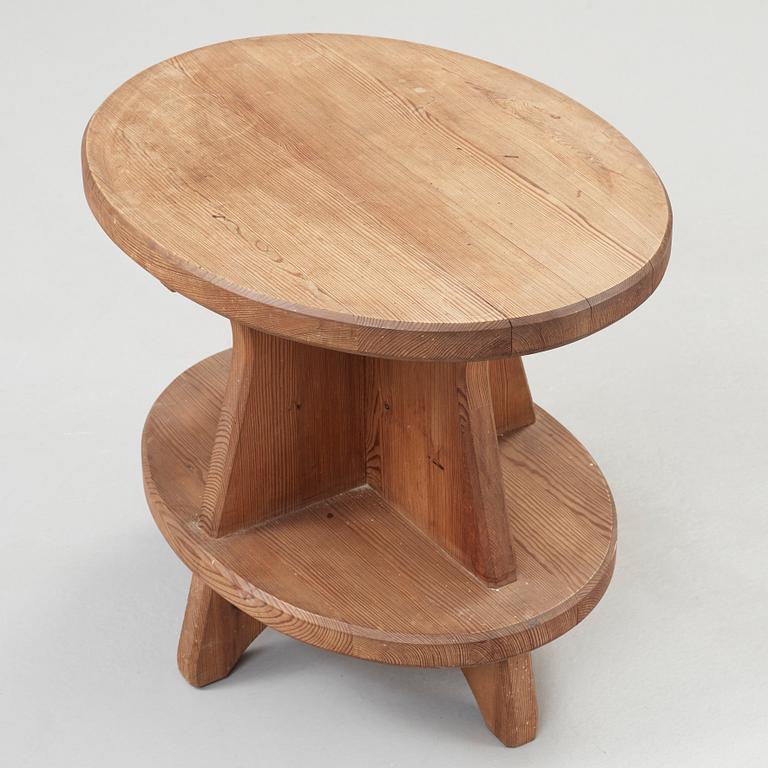 A David Rosén stained pine table for Nordiska Kompaniet, Sweden 1938.