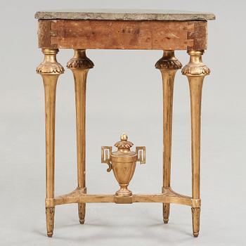 KONSOLBORD, gustavianskt stockholmsarbete, 1700-talets slut.