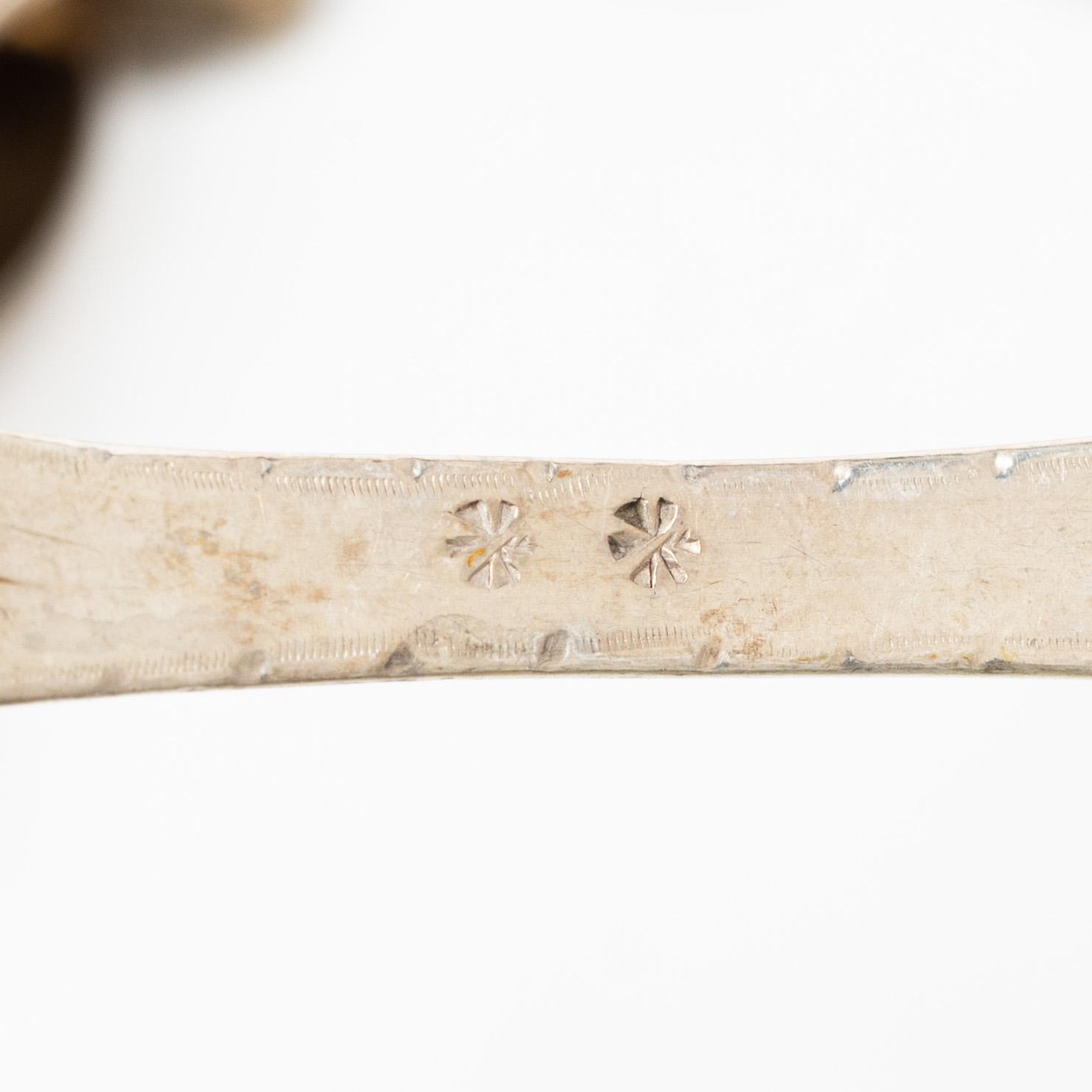 Sixteen silver spoons and seven teaspoons, Sweden, 19th and 20th century.