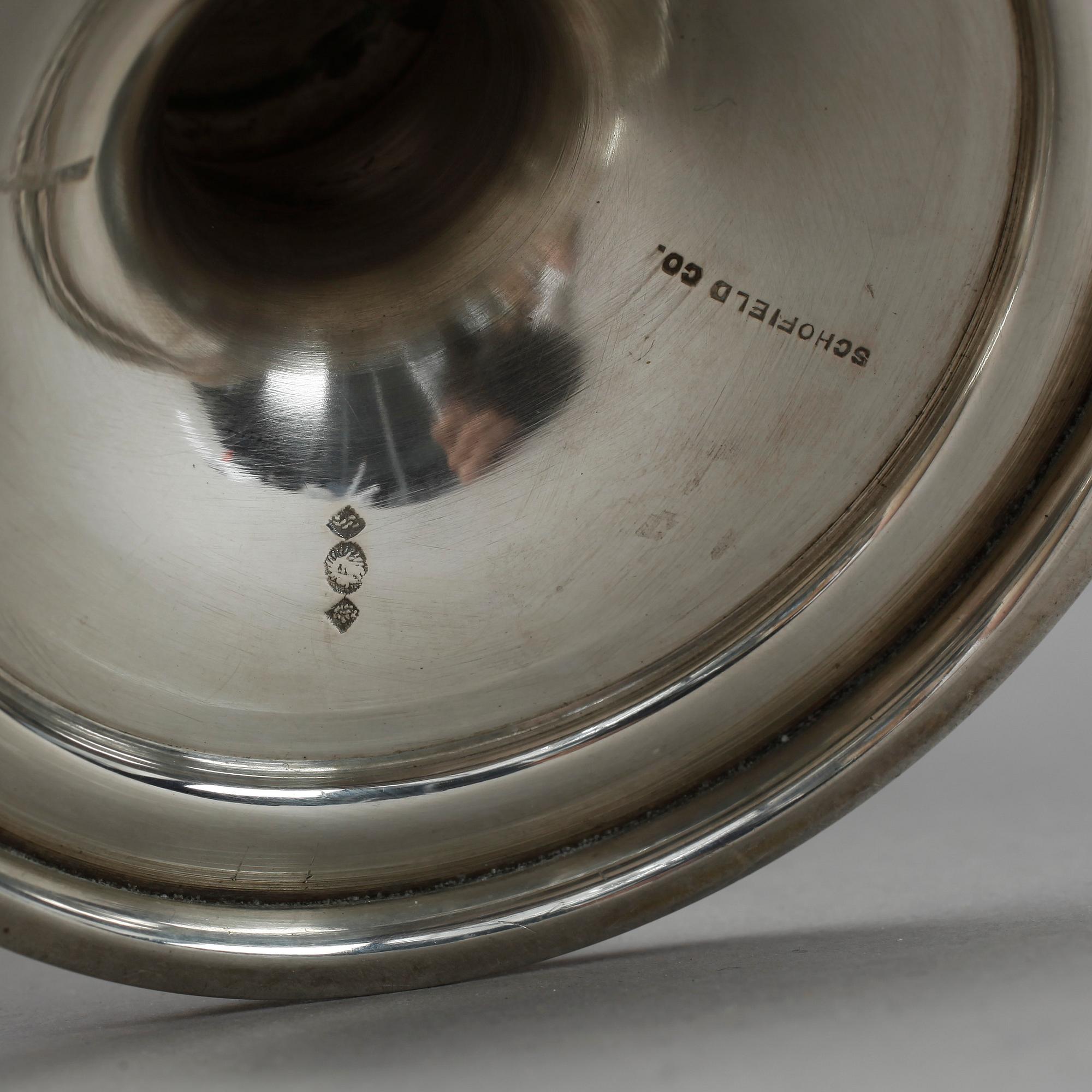 SILVERPARTI, 3 delar, Vikt (exkl spegel) 1034g.