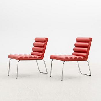 Gunilla Allard, armchairs, a pair, "Chicago", Lammhults.