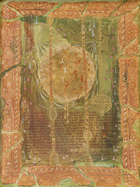 Anne-Lise Knoff, Utan titel.