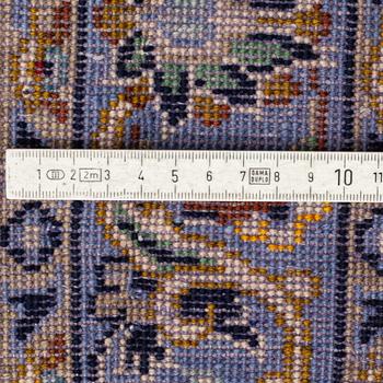 A CARPET, Kashan, signed ca  365 X 277 cm.