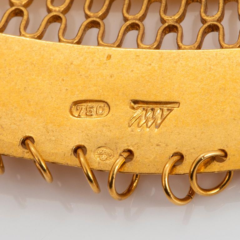 Tapio Wirkkala collier 18K guld.